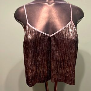 Victoria’s Secret Silver Crop Top